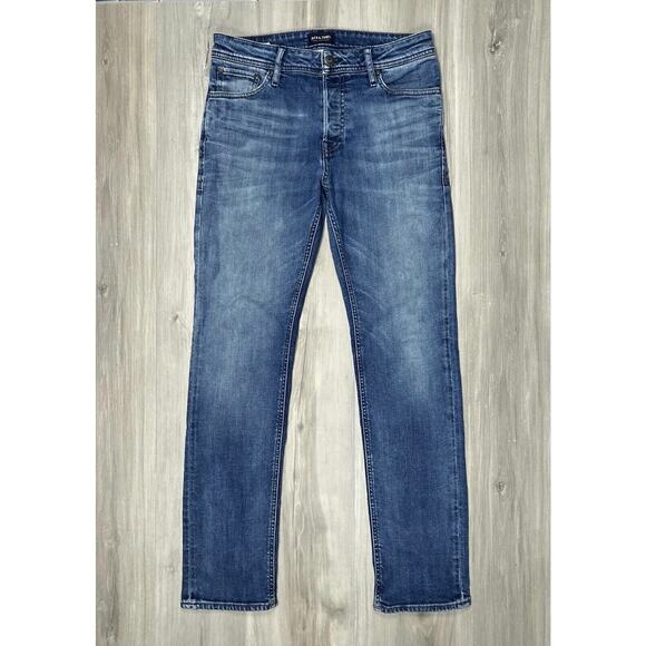 Jack & Jones Mens size 31 Clark Regular Fit Jeans JOS 317 NOOS ~ 31x32 - Picture 5 of 16